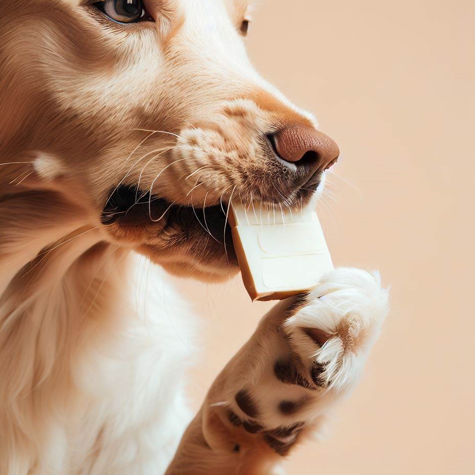 Czy pies może jeść białą czekoladę?
