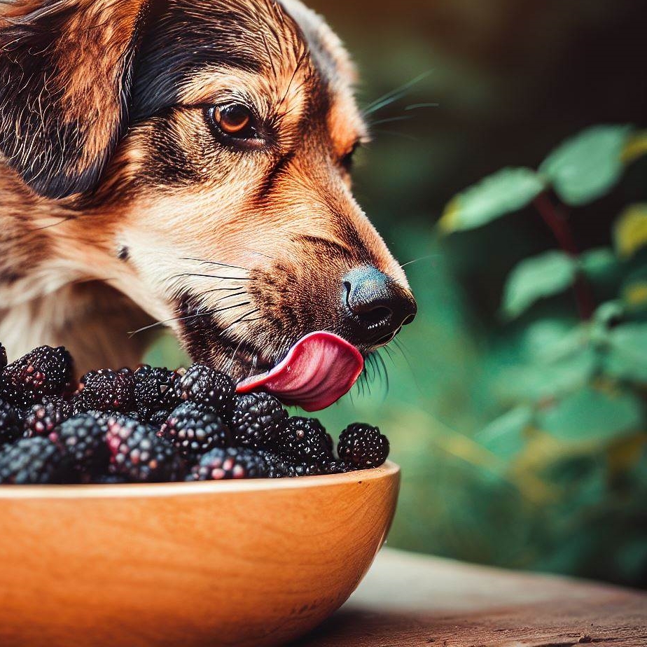 Czy pies może jeść jeżyny?