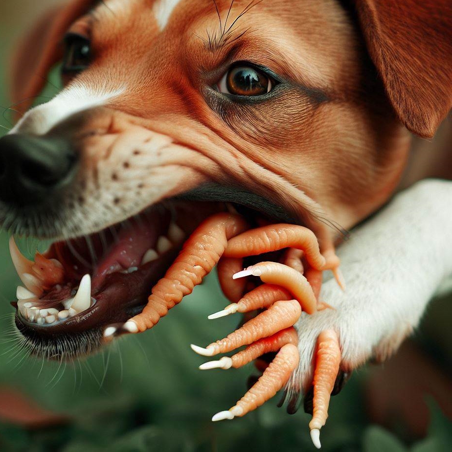 Czy pies może jeść kurze łapki?