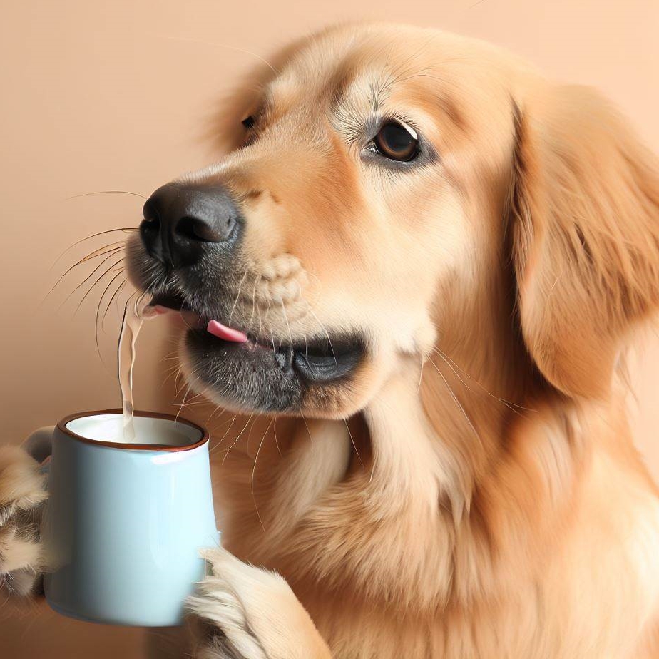 Czy pies może pić kawę?