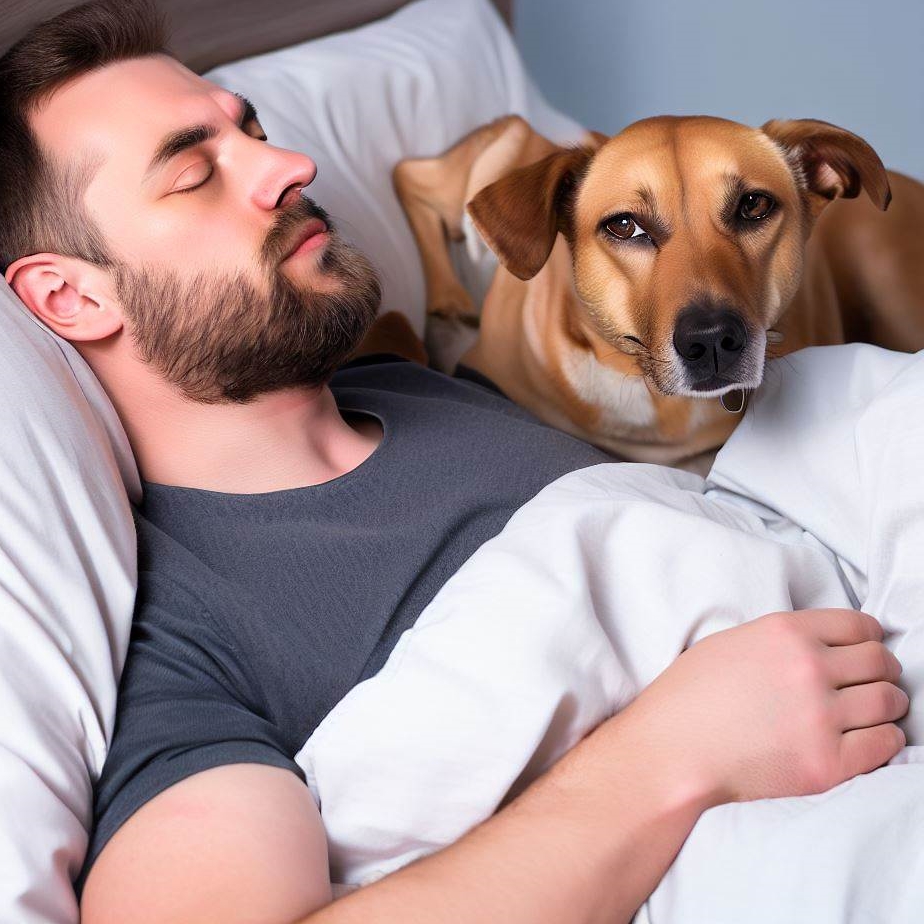 Dlaczego pies chce spać z właścicielem