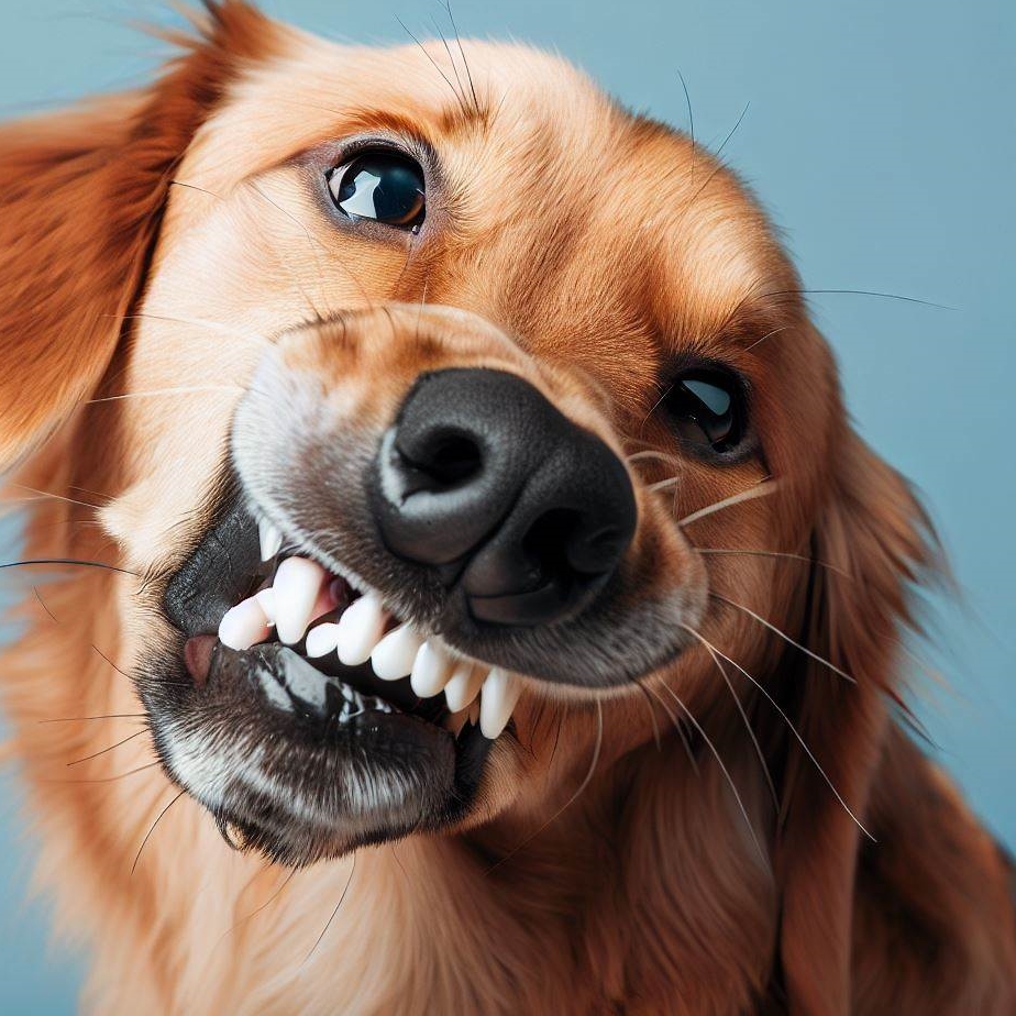 Dlaczego pies podgryza przednimi zębami?