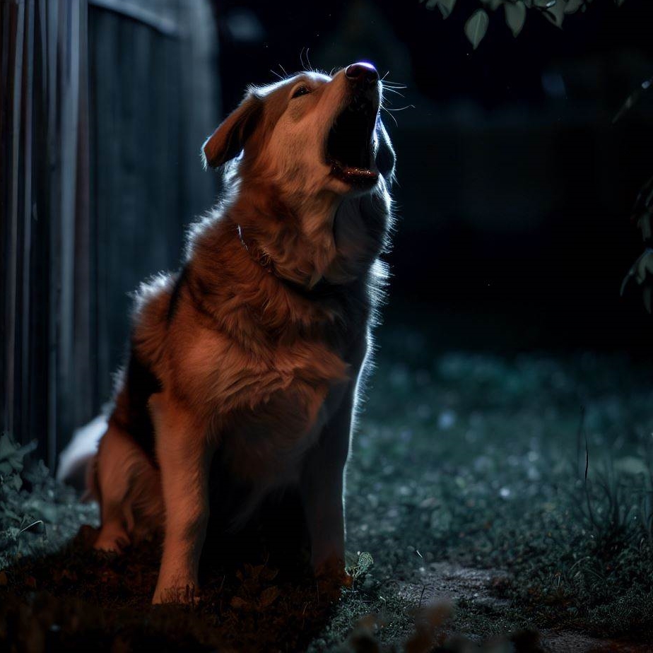 Dlaczego pies szczeka w nocy na podwórku