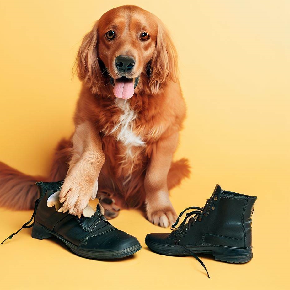 Dlaczego pies wynosi buty?