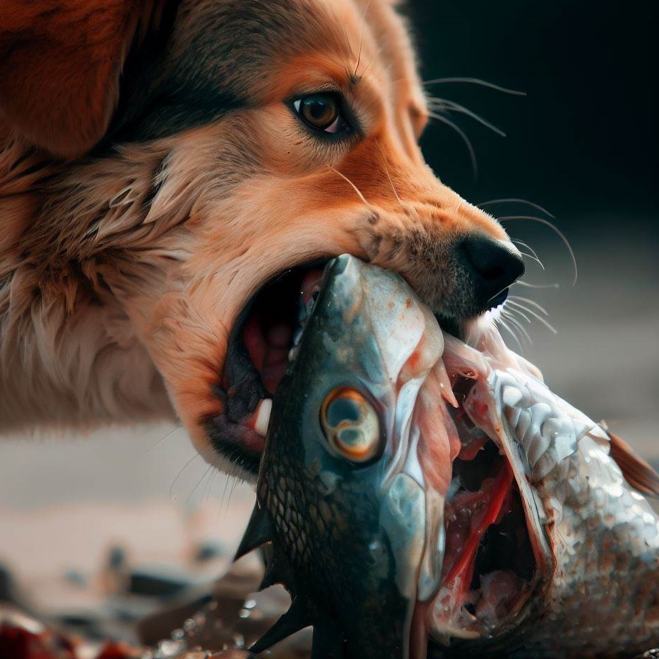 Czy pies może jeść głowę ryby?