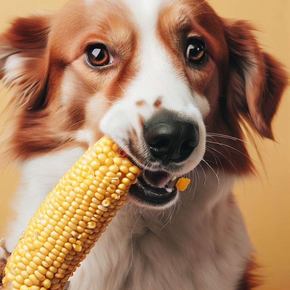 Czy pies może jeść kolbę kukurydzy?