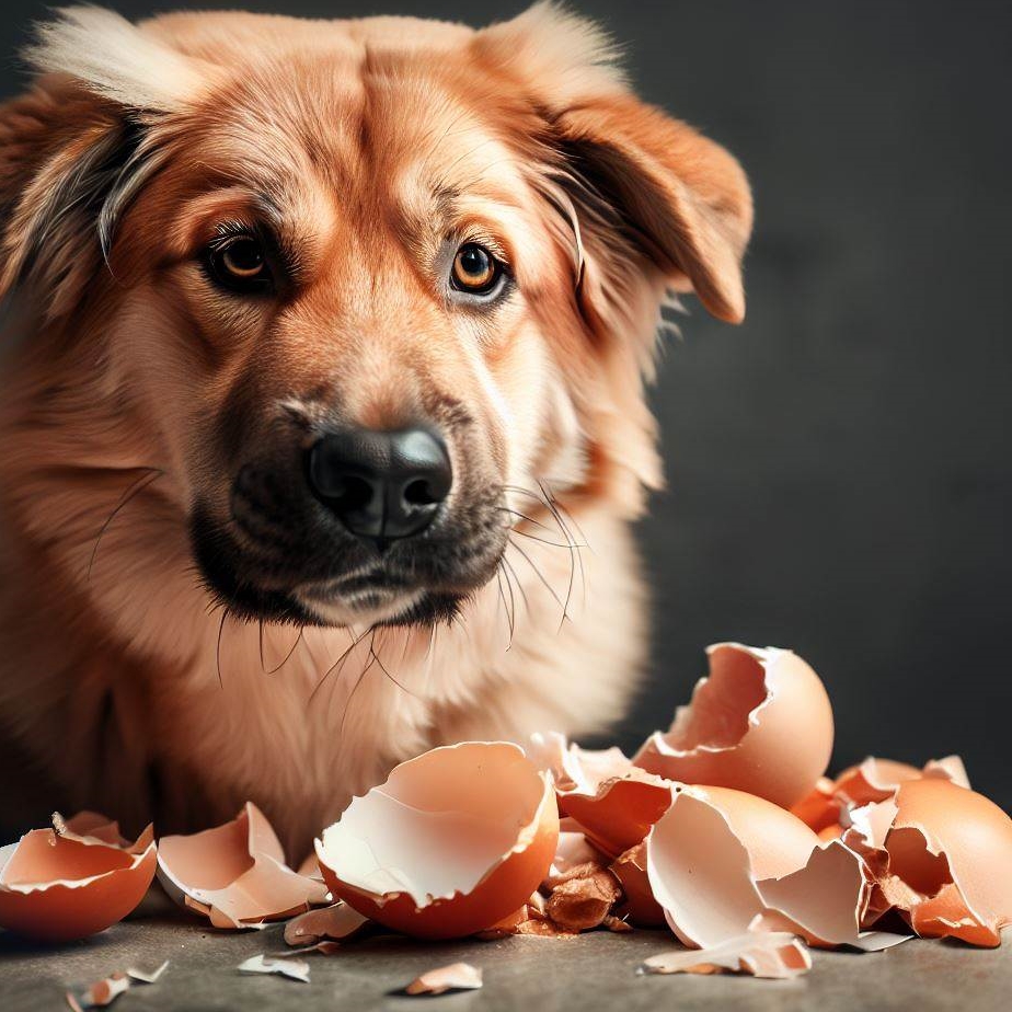 Czy pies może jeść skorupki od jajka?