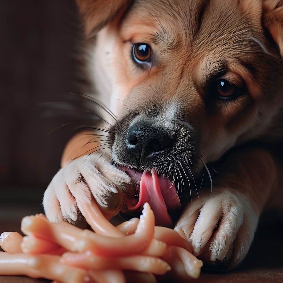 Czy pies może jeść surowe kurze łapki