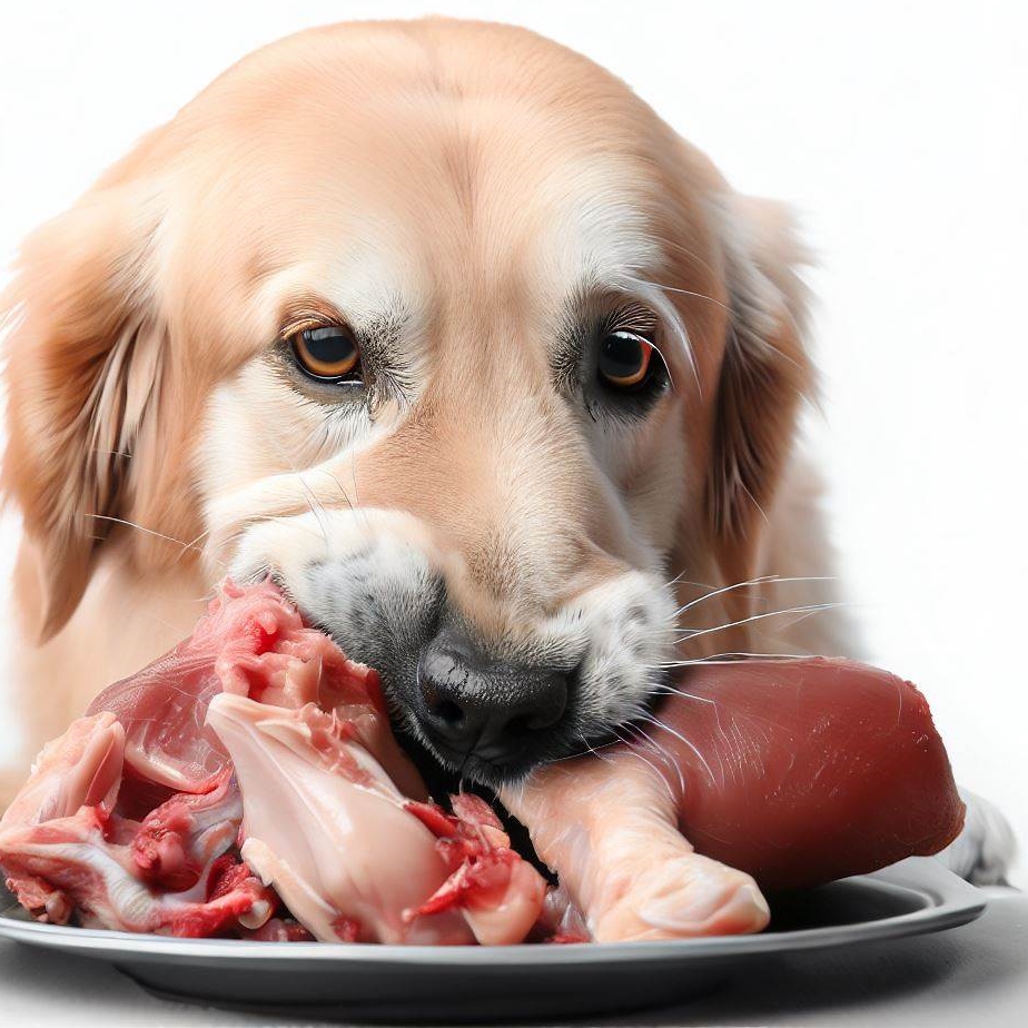 Czy pies może jeść surowego kurczaka?