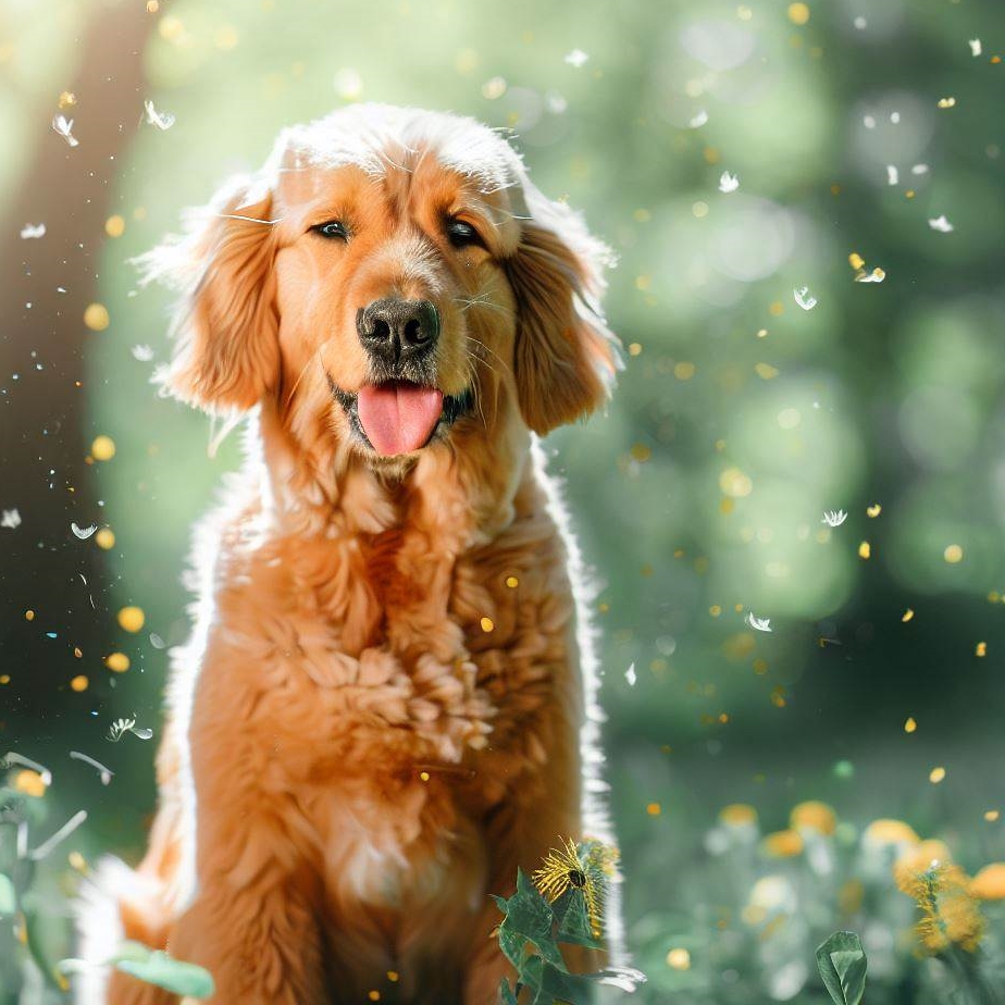 Czy pies może mieć alergię na pyłki?
