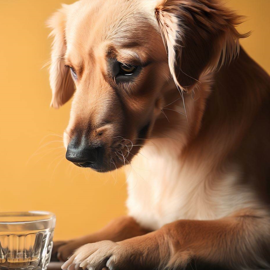 Czy pies może pić alkohol?