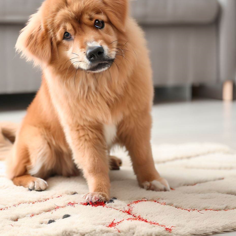 Dlaczego pies drapie dywan?