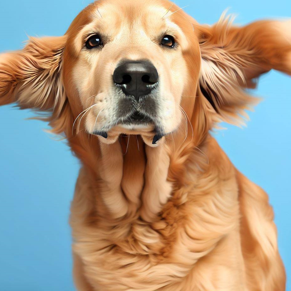 Dlaczego pies trzepie uszami?